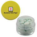 Twist Top Container w/ Yellow Cap Filled w/ Sugar Free Gum